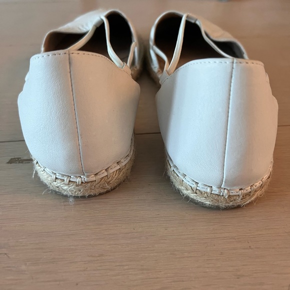 Eileen Fisher Lee Flat Shoes - White Espadrilles size 7 - Picture 4 of 6